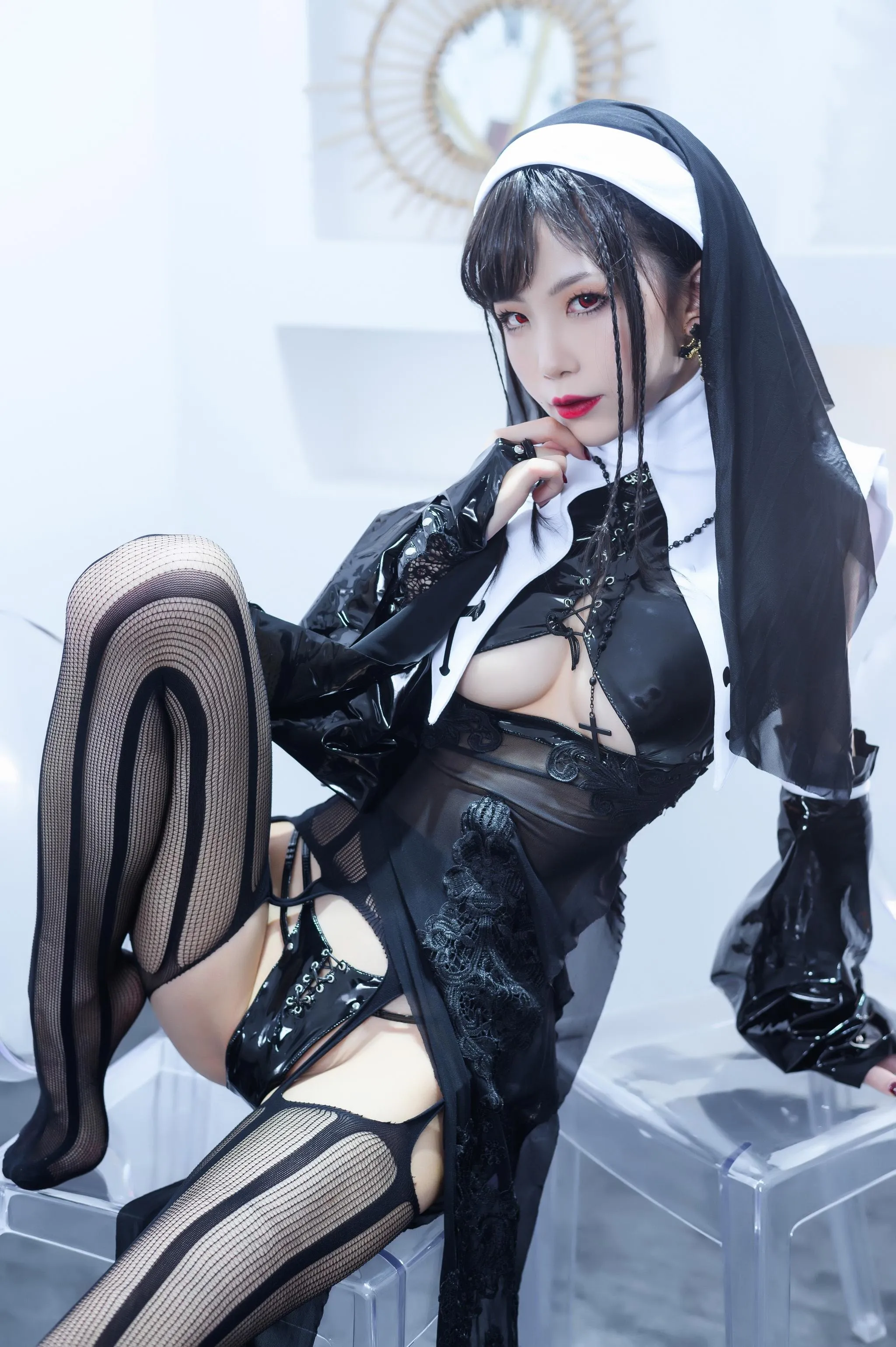 水淼Aqua – NO.51 -修女 [42P]插图5